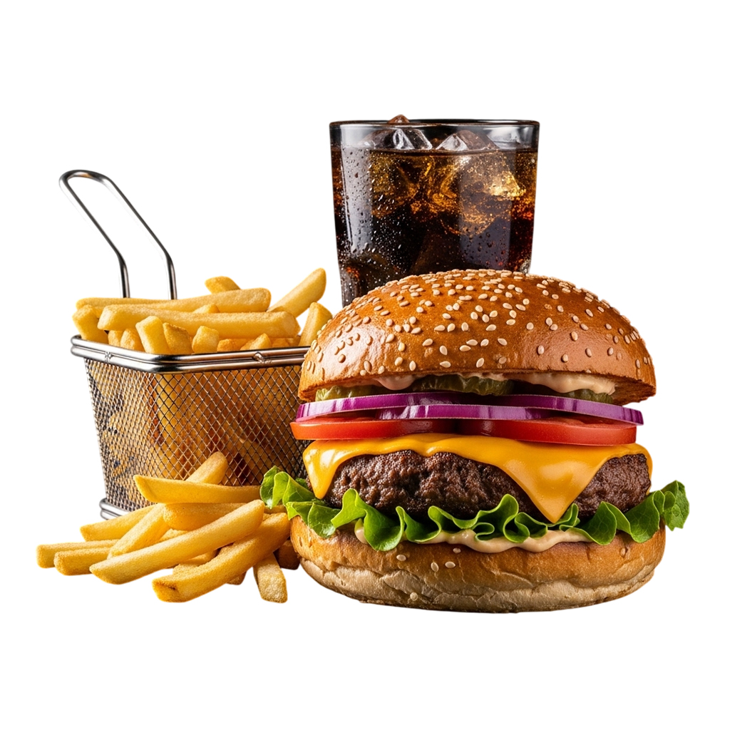 Cheese Burger Menü