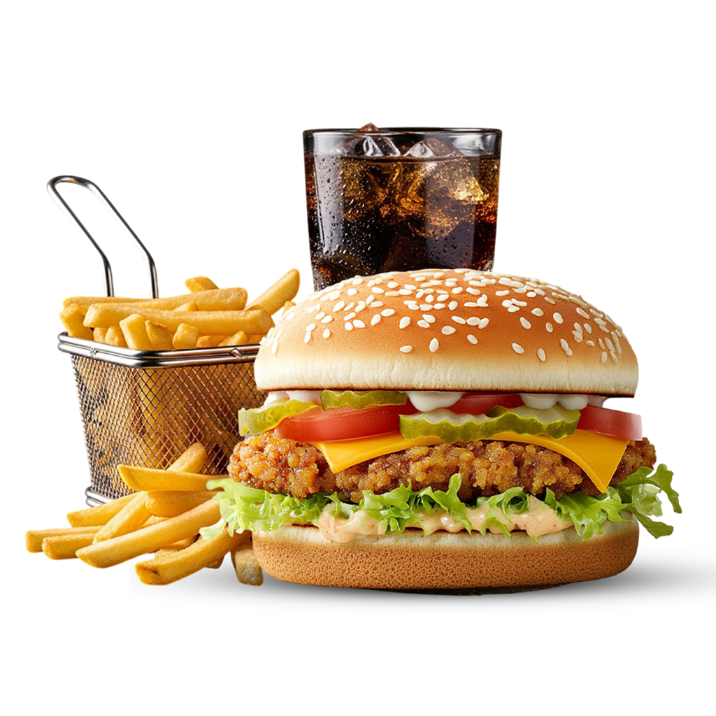 Chicken Burger Menü