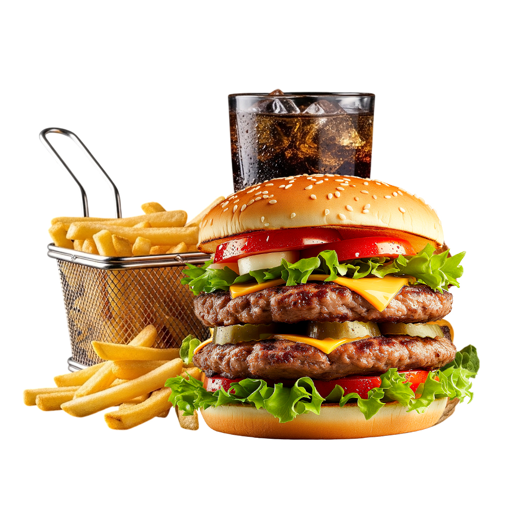 DEV Burger Menü